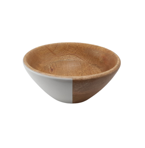 Bol rond pour la maison et le restaurant Vaisselle Ustensiles de cuisine en bois Bol mélangeur fait à la main personnalisé à un prix abordable - Product Image 3