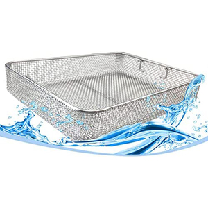 Plateau de stérilisation d'instruments chirurgicaux de plateau de maille d'acier inoxydable pour l'usage d'hôpital de chirurgie générale - Product Image 4