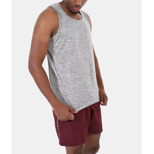 Débardeur de sport pour homme avec logo personnalisé, coton de haute qualité, débardeur de musculation, vêtements de fitness - Product Image 1