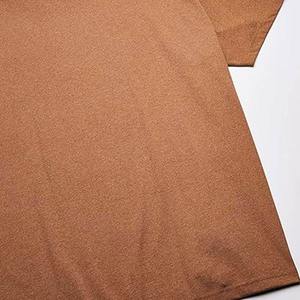 เสื้อยืดผ้าแคนวาสทรงโอเวอร์ไซส์สไตล์วินเทจสำหรับผู้ชาย แห้งเร็ว ไม่ยับ ผลิตจากผ้าฝ้าย 100% พร้อมตัวเลือกสกรีนโลโก้ตามสั่ง - Product Image 4