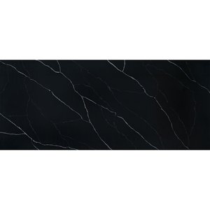Composant en quartz Midnight Marquina - Design moderne, grande dalle, durable, imperméable, écologique pour murs et cuisines - Product Image 1