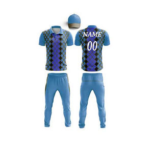Uniforme de cricket de haute qualité à 100% en jersey et pantalon en polyester OEM ODM personnalisé au Pakistan - Product Image 5