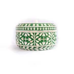 Boîte à bijoux personnalisée faite à la main en incrustation d'os indien Solution de rangement de luxe pour bagues, bracelets, colliers et présentoir élégant pour la maison - Product Image 6