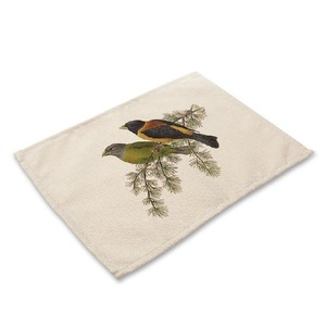 Eco-friendly Linen Placemat GOTS Certified Waterproof & Durable Customized Design Easy Clean Modern Kitchen <b>Table</b> <b>Mat</b> - Product Image 4