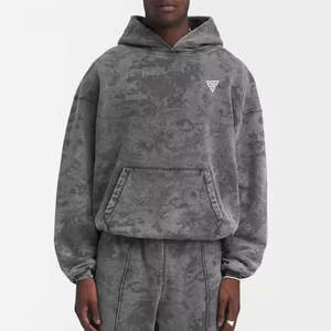 Sudaderas con capucha de lavado ácido de último diseño según el cliente Sudaderas con capucha de lavado ácido Demnaded para la venta en línea - Product Image 2