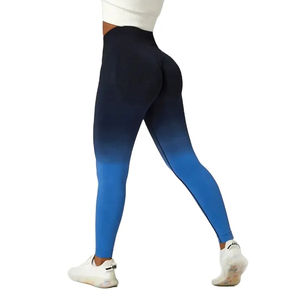 Vente directe d'usine Leggings pour femmes 100% coton Haute qualité Léger Respirant Longueur entière Couleur personnalisée Leggings pour femmes - Product Image 3
