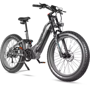 Meilleures offres pour le vélo électrique Cyrusher Trax 2.0 52V Fatbike avec suspension pneumatique, cadre en alliage d'aluminium, moteur sans balais et batterie au lithium - Product Image 1
