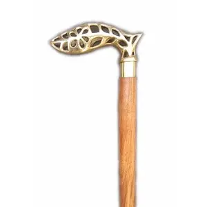 Latest Bras Handle <b>Walking</b> Stake With Brass Casting Handle New <b>Walking</b> <b>Stick</b> for <b>Walking</b> New Latest Travel <b>Stick</b> - Product Image 5