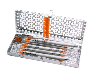 Kit d'outils dentaires pour enlever les taches de dents Outils Détartreur dentaire en acier inoxydable Ensemble de détartreurs pour tartre Produit réutilisable/ - Product Image 2