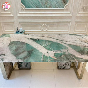 Màu xanh lá cây Onyx Đá Cẩm Thạch màu xanh lá cây Onyx Countertop màu xanh lá cây gạch đá cẩm thạch màu xanh lá cây bảng đầu Màu Xanh Lá Cây Đá bàn ăn - Product Image 5
