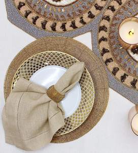 Serviettes en tissu serviettes de table lavables douces réutilisables pour la table à manger OEM de dîner de famille de fête de mariage - Product Image 6