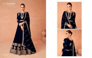 El último vestido de trabajo Pure Georgette Sequence de diseñador de Fab Zone - Product Image 5