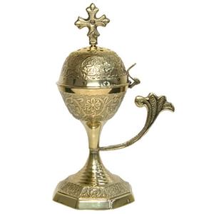 Brûleur à encens tendance, forme personnalisée pour la décoration de table, nouveau style élégant, finition nickel brillant, brûleur à bakhoor - Product Image 3