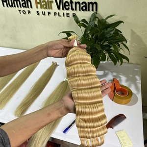 Best Selling Bulk <b>Hair</b> Extensions Raw Virgin Vietnam <b>Hair</b> Best Luxury Cuticle Aligned Virgin <b>Hair</b> - Product Image 2