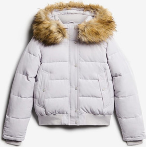 เสื้อโค้ทกันหนาวคุณภาพสูงของผู้ชายเสื้อแจ็คเก็ตบอมเบอร์สไตล์คลาสสิกกันลมขนหมาป่าแท้ของแคนาดาขนาดใหญ่พิเศษ - Product Image 6