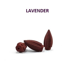 Conos de incienso de reflujo de bala de lavanda Natural, suministro al por mayor de la mejor marca (rojo) - Product Image 1