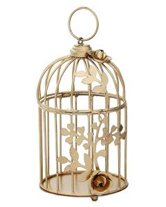 Portavelas de alta calidad-Portavelas de luz de té de hierro de alambre de metal geométrico - Product Image 1