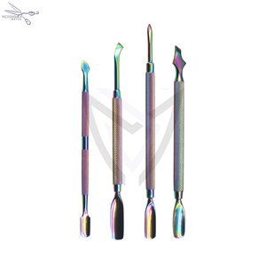 Outil professionnel pour l'art des ongles, pousse-cuticules double face, durable et coloré - Product Image 5