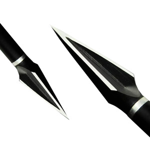 Traditional Broadhead Medieval Dovetail Arrowhead Hunting Archery Arrow Head Point Wooden Arrow Hand Forged - Product Image 3