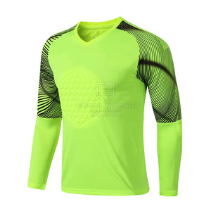 Camiseta de Portero de Fútbol Más Vendida, de Alta Calidad, para Hombre, 100% Poliéster, Ligera, de Secado Rápido, Transpirable, Personalizable, Deportiva - Product Image 2
