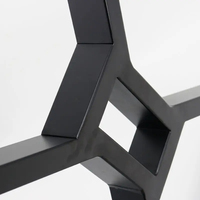 Pieds de table au design moderne, pieds décoratifs en fer, pieds de bureau en acier pour meubles