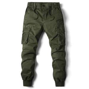 Pantalones Cargo para hombre, pantalones casuales para correr, ropa de calle de algodón de longitud completa para hombre, chándal táctico de trabajo para hombre, pantalones de talla grande - Product Image 6