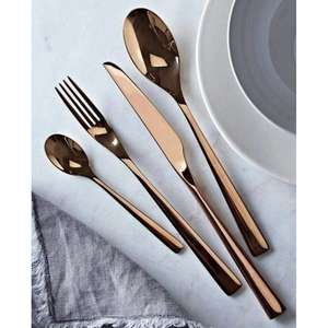 Juego de Cubiertos de Acero Inoxidable Estilo Japonés, Aptos para Lavavajillas, con Mangos de Madera, Soporte OEM - Product Image 4