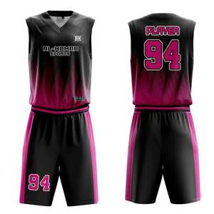 Conjuntos de uniformes de baloncesto Bsci, ropa deportiva personalizada OEM, camisetas y pantalones cortos de entrenamiento impresos, ropa de baloncesto de equipo más vendida - Product Image 1