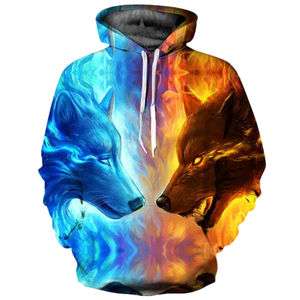 Sweats à capuche en polaire avec motif imprimé bouffant Vêtements de mode de haute qualité Sweats à capuche personnalisables Sweats à capuche à impression graphique - Product Image 4