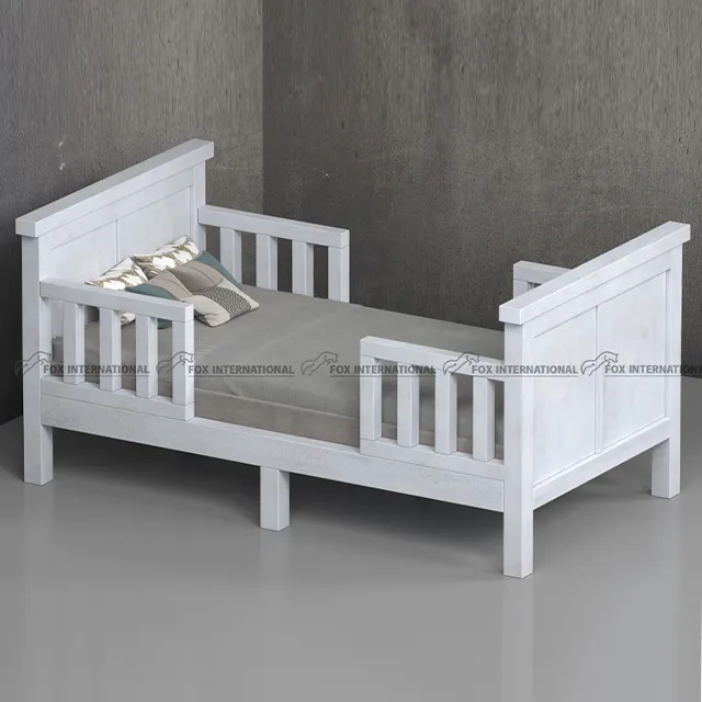 Modern Wood Children Bedroom Kid Furniture Small Single Bed for Kids | Best Selling Wooden Kid Beds Furniture