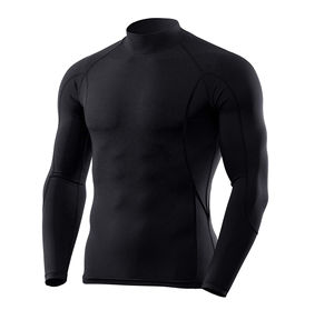 Rashguard pour hommes élégant avec logo personnalisé, prix bas, respirant, sublimé, de qualité supérieure, manches longues, pour garçons - Product Image 2