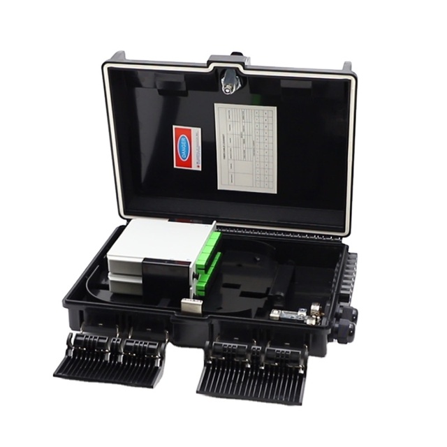 IP66 Outdoor 8/16 Core Fiber Optic PLC Splitter Distribution CTO Box Factory Wholesale High Quality Ftth Waterproof SC FC LC