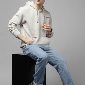 เสื้อฮู้ดของผู้ชายสำหรับฤดูหนาวทำจากผ้าฝ้าย100%-ปรับแต่งได้ดีไซน์แห้งเร็วและระบายอากาศได้ดีบริการ OEM จำนวนมาก - Product Image 5