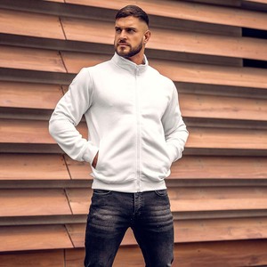 New Autumn Winter Thicken Warm Fleece Jacket for <b>Men</b> Zipper Neck Pullover Brand Quality <b>Men</b> Sweatshirt - Product Image 4