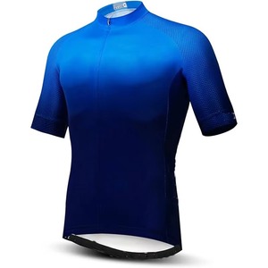 Haute qualité personnalisé respirant séchage rapide homme évacuation de la sueur impression sublimée maillot de cyclisme à manches courtes - Product Image 1