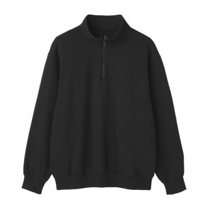 Sudadera con Capucha de Manga Larga para Hombre, Media Cremallera, 100% Algodón, Felpa, Logotipo Personalizado, Sudadera con Media Cremallera para Hombre - Product Image 2