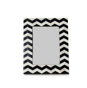Cadre photo en bois fait à la main en résine taille personnalisée nouveau Design pour la décoration intérieure pour les cadeaux artisanat poli photo mur vaisselle - Product Image 5