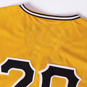 Último Diseño de Camiseta de Béisbol para Hombre, Color Sólido, Transpirable, Personalizable, Alta Calidad, Precio al por Mayor - Product Image 4