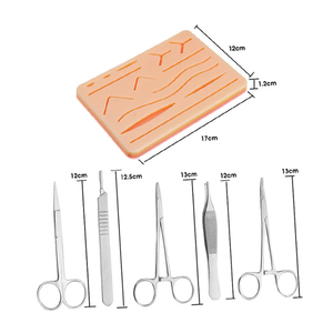 Meilleur kit de suture de source d'alimentation manuelle en acier de qualité supérieure Instruments chirurgicaux de base pour les ventes à chaud Logo personnalisé/couleurs - Product Image 5