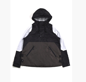 High Quality Custom Men's <b>Vintage</b> Polyester Zip-Up Windbreaker Jacket Street Wear Plus Size <b>Nylon</b> Windproof Over-Sized Jacket - Product Image 5