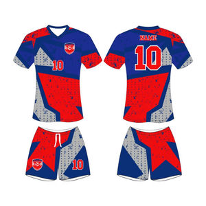 Conjunto de uniformes de fútbol transpirables de secado rápido sin costuras de diseño personalizado OEM 100% tejido de poliéster estampado sublimado para invierno - Product Image 5