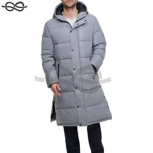 Chaqueta Parka Extra larga con capucha de tela ártica, abrigo de invierno impermeable para hombres y mujeres, aislado para frío extremo con estilo - Product Image 2