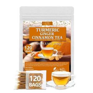 Mezcla de Hierbas de Cúrcuma, Jengibre, Limón y Canela de Marca Propia en Bolsitas de Té, Vietnam - Product Image 2