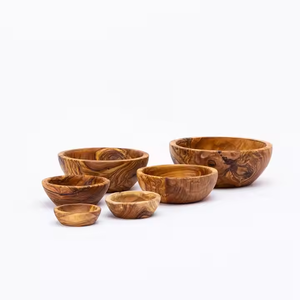 ชามซุปทำจากไม้ชามสลัดขายส่งหรือขายดีชุดชามสำหรับใช้ในบ้านโดยแฟชั่นจาก glowin - Product Image 4