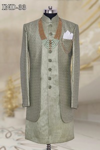 Sherwani-traje occidental para hombre, traje de boda, en línea, 2022 - Product Image 6