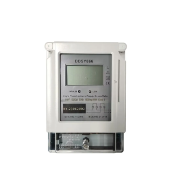 Zhongyi Smart Single Phase IC Card Prepaid Energy Meter