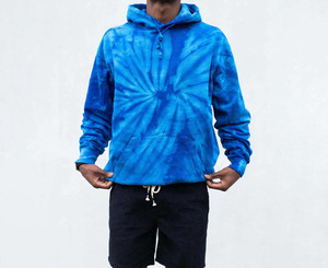 2025 Custom High Quality Tie Dye Oversized Unisex Winter Clothing Club Combed Cotton Fleece Premium Quality <b>Trendy</b> <b>Hoodies</b> men - Product Image 2