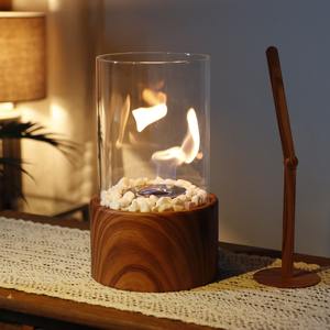 Letrero Colgante de Mesa Portátil sin Ventilación para Interiores/Exteriores, Diseño Vertical Moderno para Decoración del Hogar, Hecho de Madera - Product Image 4