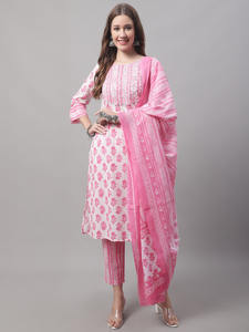 Latest Wholesale Rayon Cotton <b>Kurtis</b> Set Digital Print Work <b>Kurtis</b> with Dupatta for Online Sale - Product Image 6