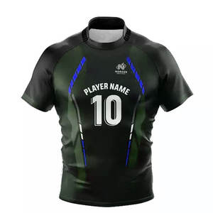 2025 Maillot Rugby Front Row Homme Manches Courtes Léger 100% Polyester Anti-Bactérien Plus Size - Product Image 5